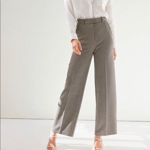 Houndstooth wide leg Aritzia Sadiki pant